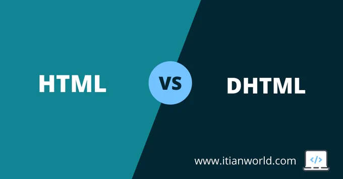 Difference Between HTML and DHTML
