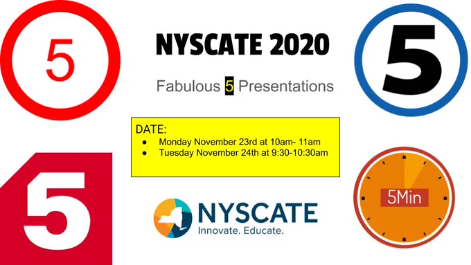 Fabulous Five Session for NYSCATE 