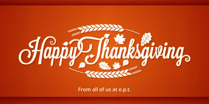 Happy Thanksgiving!