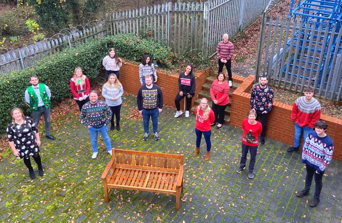 FS Cables Christmas Jumper Day
