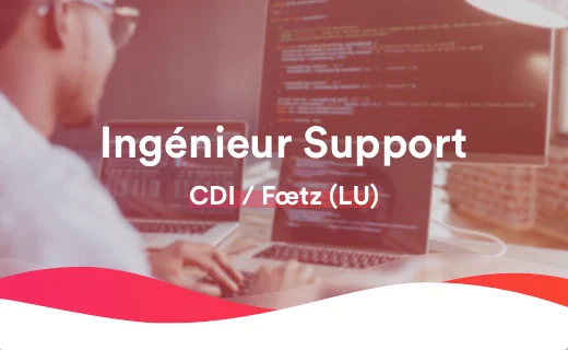maps system recrute ingénieur support CDI luxembourg