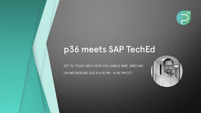 p36 meets SAP TechEd