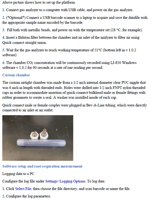 Page describing methods and root chamber in the illustrated protocol. Full text included as PDF in the link.