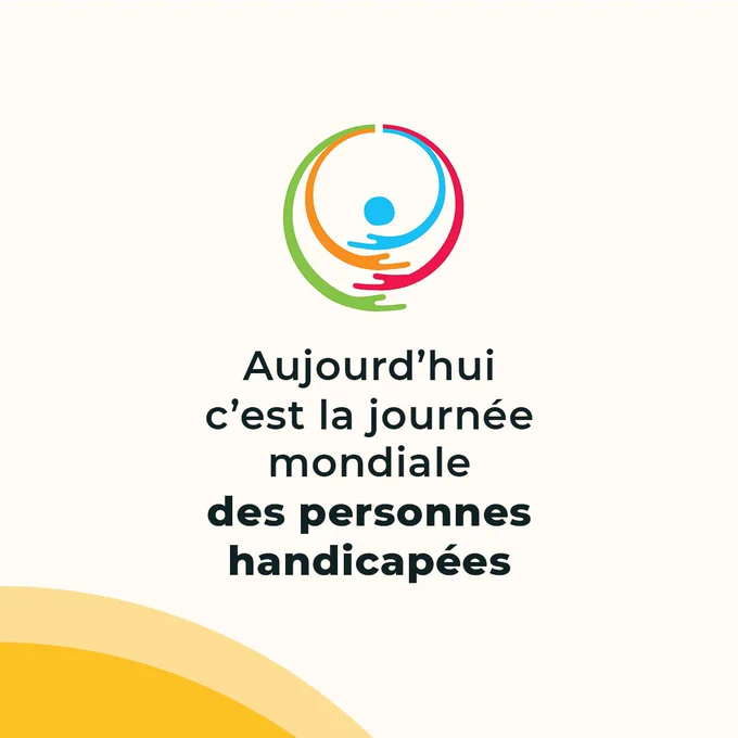 Logo   journée mondiale des personnes handicapées
