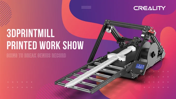 https://bit.ly/3lBFIKZ, #3DPrintMill Troubleshooting, This YouTube Channel is our official channel for after-sale service and troubleshooting. Remmeber to follow it. 
3DPrintMill is Creality's revolutionary product, featuring infinite, continious and batch printing. 
With this printer, you can print any object free from the limit of length. The only bondary is your imagination. 
