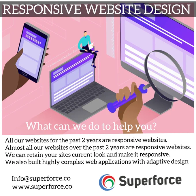 responsive website design 