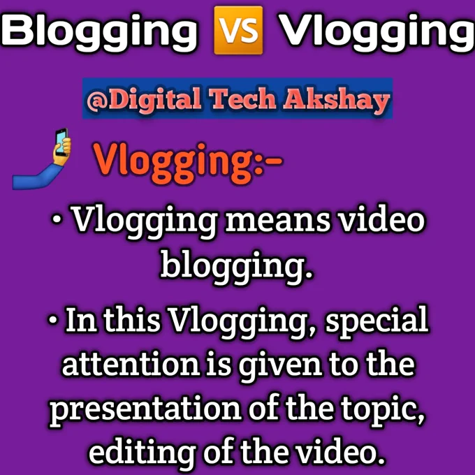 Vlogging