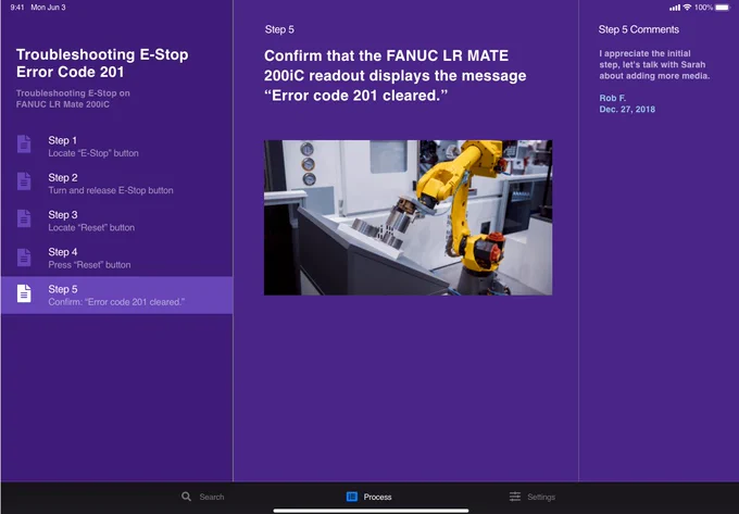 SuperDoc Screenshot Step Search