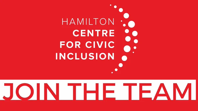 Hamilton Centre for Civic Inclusion is looking to hire Financial Coordinator. Join the team.