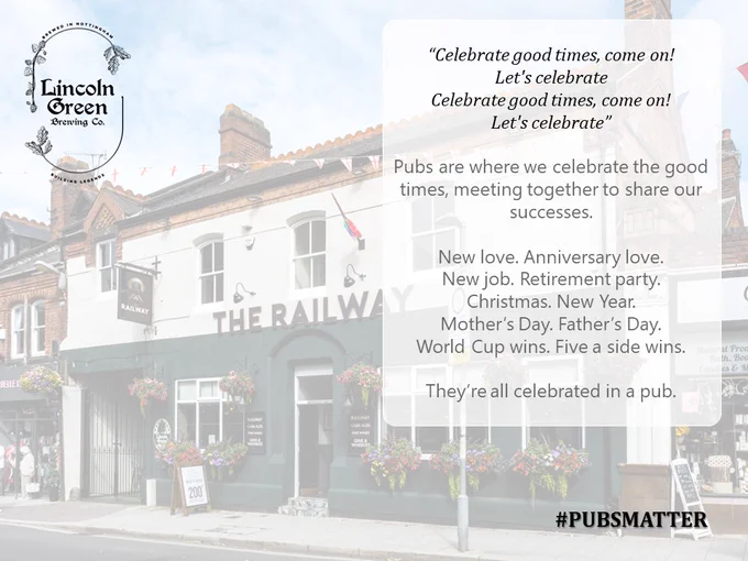 The Railway, Belper - a Lincoln Green pub supporting #PubsMatter