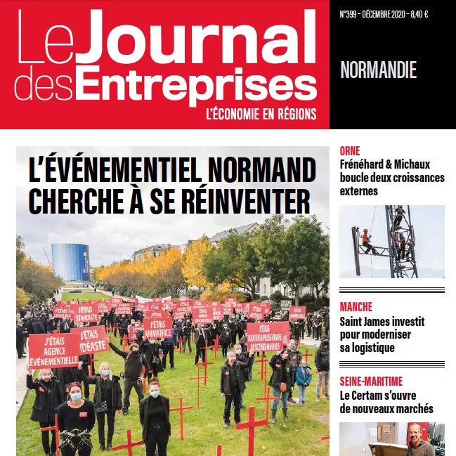 Le Journal des Entreprises en Normandie - décembre 2020