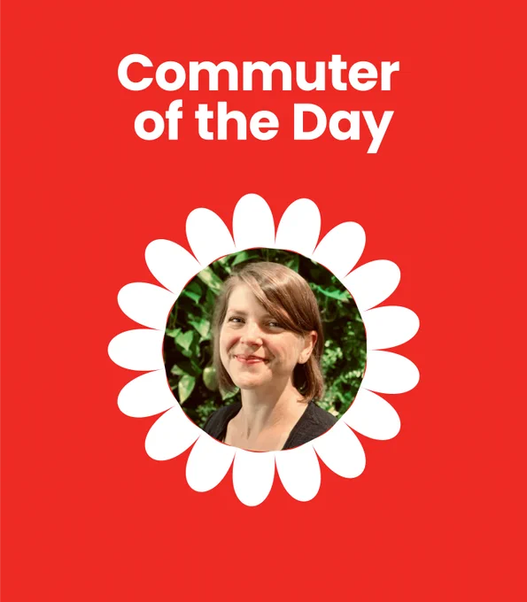Beth is the Commuter of the Day for the Alewife TMA TripCentives spotlight.