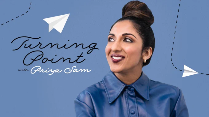 Show art for Turning Point with Priya Sam