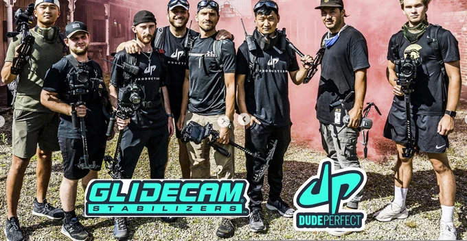 Dude Perfect using 6 Glidecams in 1 video!!!
