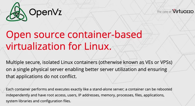 What is OpenVZ Virtualization? – All You Need to Know about the OpenVZ Virtualization – HostNamaste

https://www.hostnamaste.com/blog/what-is-openvz-virtualization/

#OpenVZ #OpenVZVirtualization #VirtualServers #OpenVZVPS #VPS #VirtualPrivateServer #VPSes #Linux #Containers #HostNamaste #VirtualizationTechnology #OVZ 
