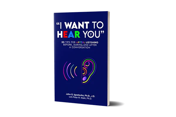 This book provides 22 strategies for effective conversations.  For more information go to https://www.leadlisteninginstitute.com/order-book