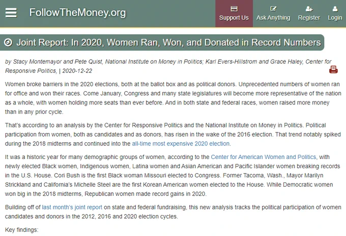 screenshot of webpage where the report is published. Text of the screenshot can be read at the link on this tweet.