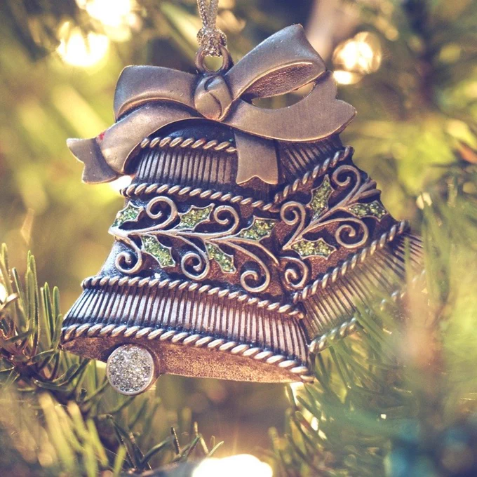 christmas decorations, christmas bells, christmas ornaments