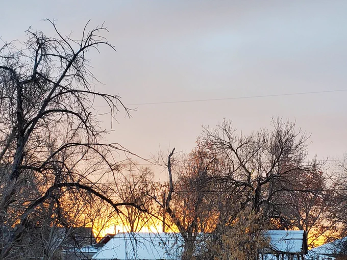 a wonderful sunrise