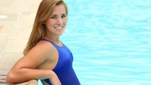 Blue One Piece Swimsuit