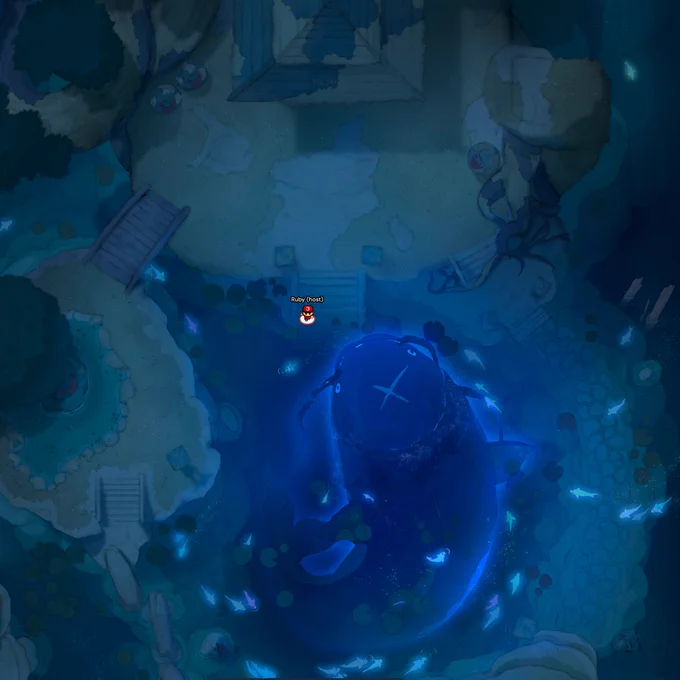 Here fishy, fishy.