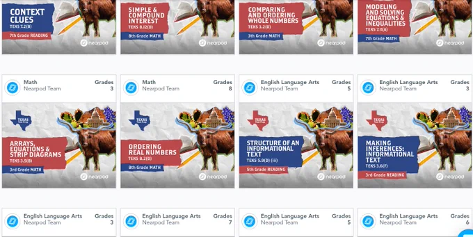 Nearpod Test Prep Catalog image