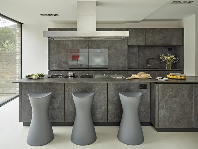 Alno Star Titanium Oxide Kitchen from Alno by @Halcyon_Int