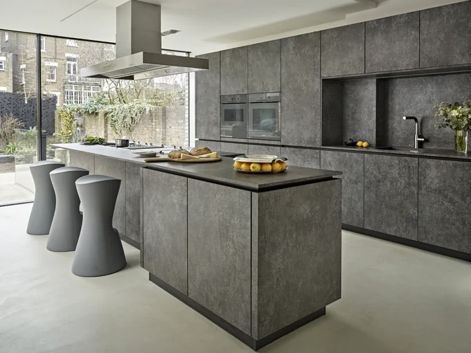 Alno Star Titanium Oxide Kitchen from Alno by @Halcyon_Int
