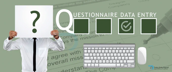 questionnaire data entry service