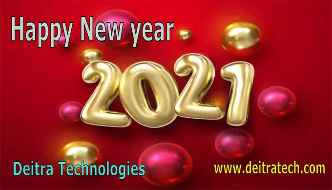 Happy New Year 2021.
Deitra Technologies wishes you a happy new year 2021.

Hire Expert Mobile app and Website developer for your project.
contact: sales@deitratech.com
Visit: www.deitratech.com