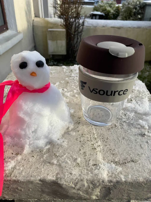 Snow at Vsource, cork