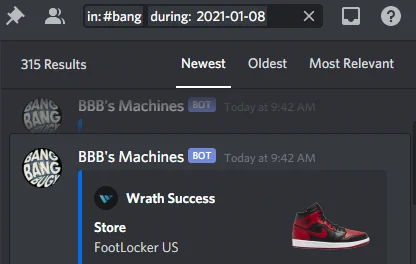 Success from BangBangBugy https://cdn.discordapp.com/attachments/436051558807896074/797114221128187965/unknown.png