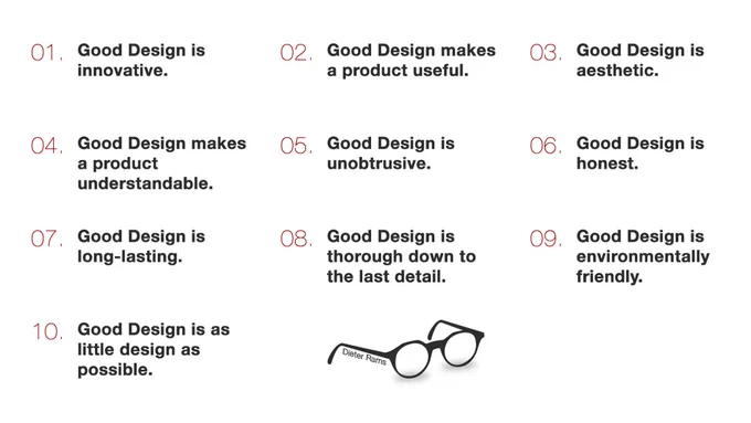 Dieter Rams design mantra