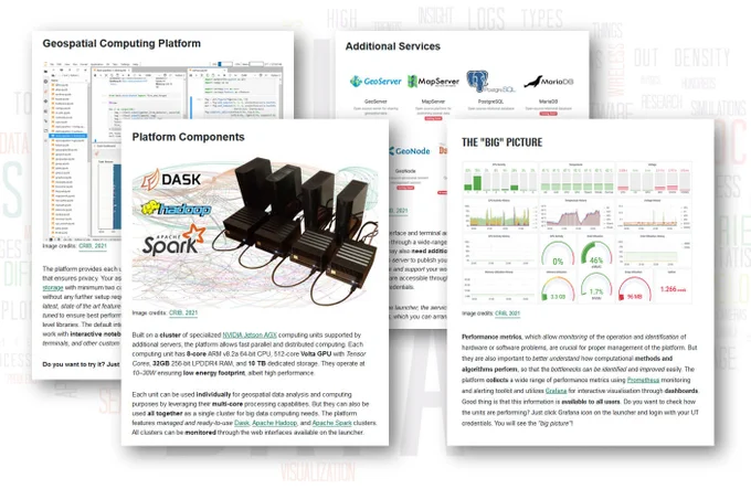 Special issue of the Big Geodata Newsletter devoted to our new Geospatial Computing Platform