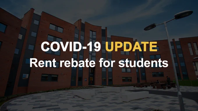 Covid-19 update: rent rebate for students