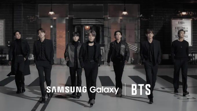 #GalaxyxBTS