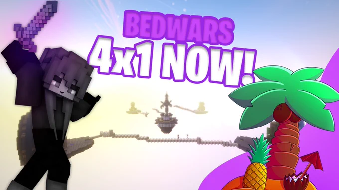 SPIELEOASE BEDWARS 4x1