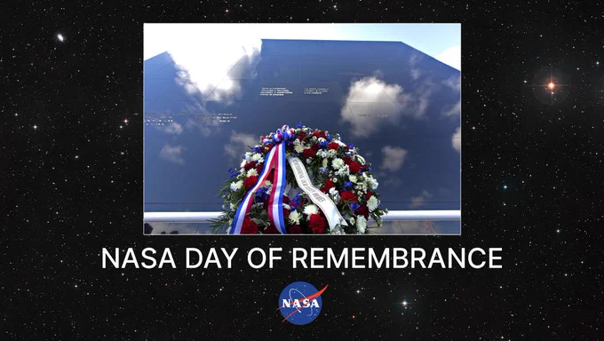 NASA Day of Remembrance and photograph of memorial