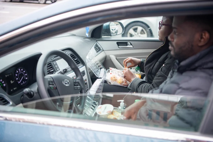 Photos of the MLK Day Silent March and Drive-In Brunch at Ohio University's Athens campus.