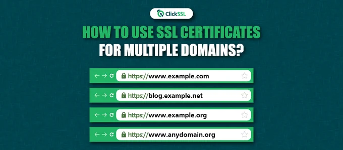 multi domain ssl certificate to secure multiple domains