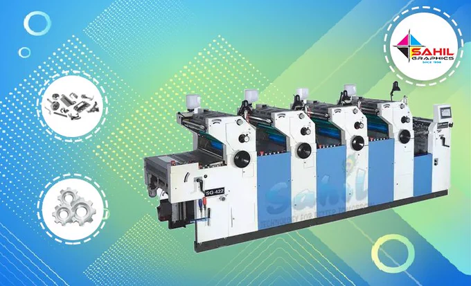 Four Colour Non-Woven Bag Printing Machine
