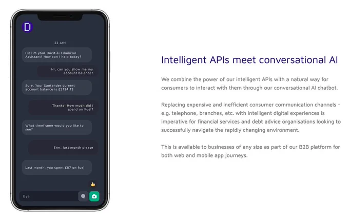 Conversational AI - intelligent APIs