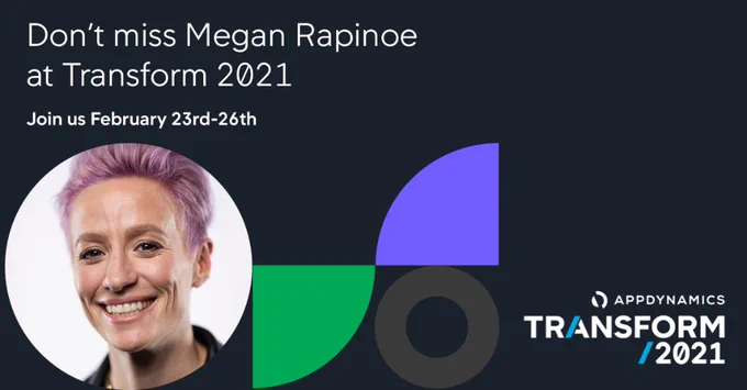 Join Megan Rapinoe at Transform 2021