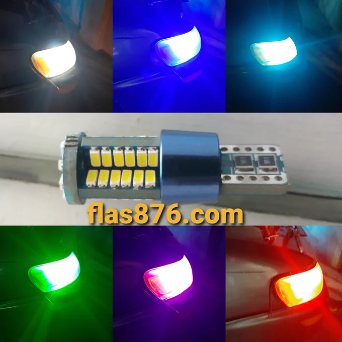 T10 and T15 Park and Reverse LED lights in 6 different colors (White, Green, Ice Blue, Pink/Purple, Red, & Blue)

12v and 24v