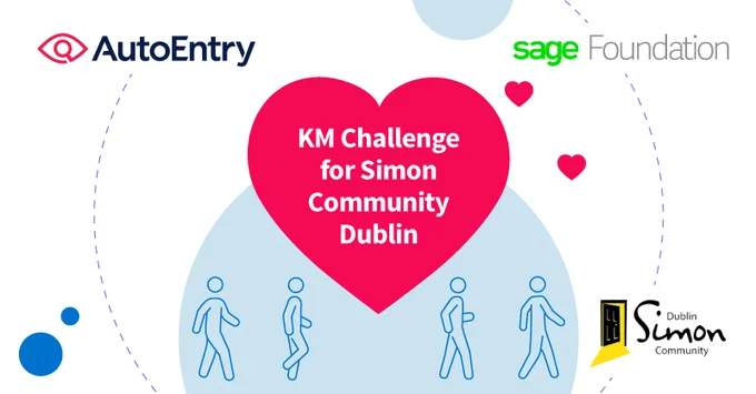 AutoEntry are proud to be supporting Dublin Simon Community by getting active 
