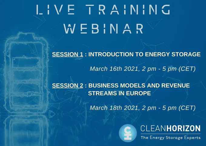 Clean Horizon Energy Storage Training, https://www.cleanhorizon.com/online-store 