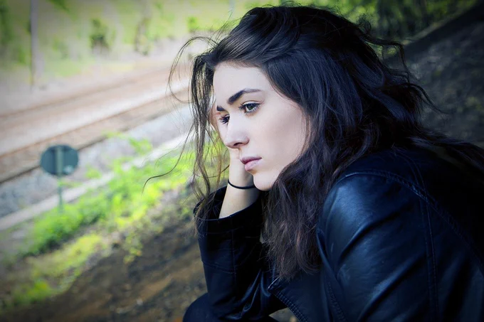 woman, portrait, girl