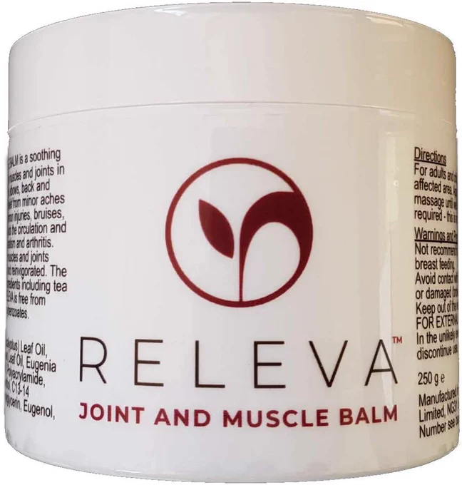releva, muscle rub, painless sleep