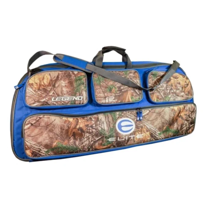 A great choice for your Ritual or any of Elite's hunting bows. Compound bow case with backpack straps for easy carry. Fits 1 compound bow up to 35" Axle-to-Axle, and features 4 interior straps to secure bow to the case. 3 large exterior pockets for all types of gear and tools.

Compoundbow case with backpack straps for easy carry

Fits 1 compound bow up to 35" Axle-to-Axle

4 interior straps to secure bow to the case

Super thick 360 padding gives superior protection

Oversized durable nylon zippers

Extra thick nylon webbing straps

https://www.lifedecoraddict.com/elite-crusader-bow-case-by-legend-mna-1114229.html