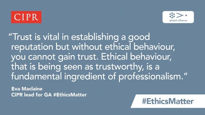 Global Ethics Month - Eva Maclaine